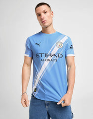 Manchester City FC PUMA 2025/26 Match Home Τ-Shirt Authentic Shirt