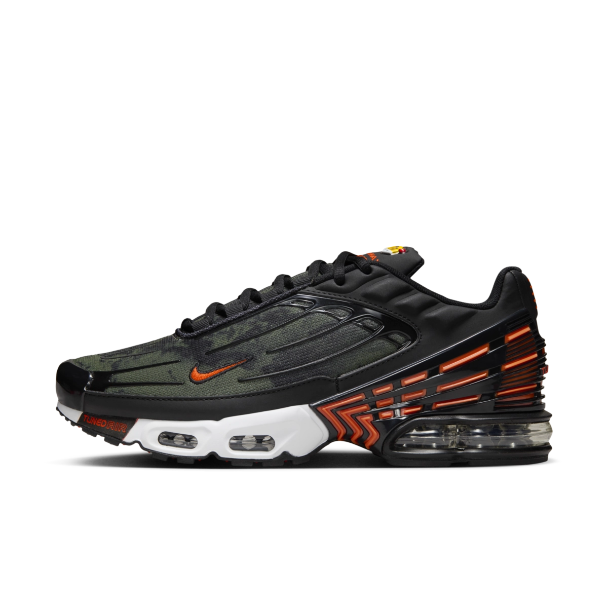 Nike Air Max Plus Black 3 Safety Orange