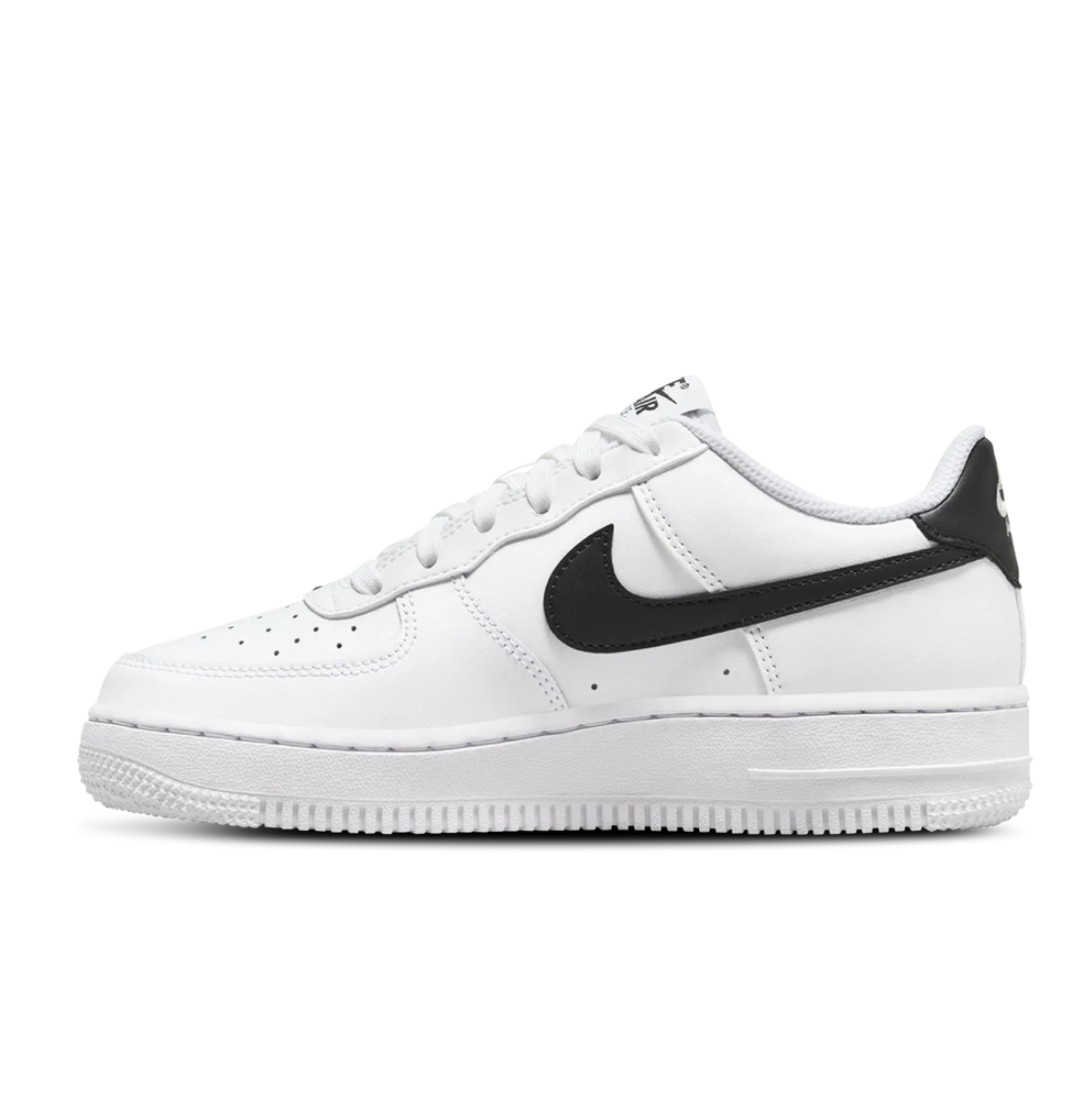 Air force 1 low “white-black swoosh”