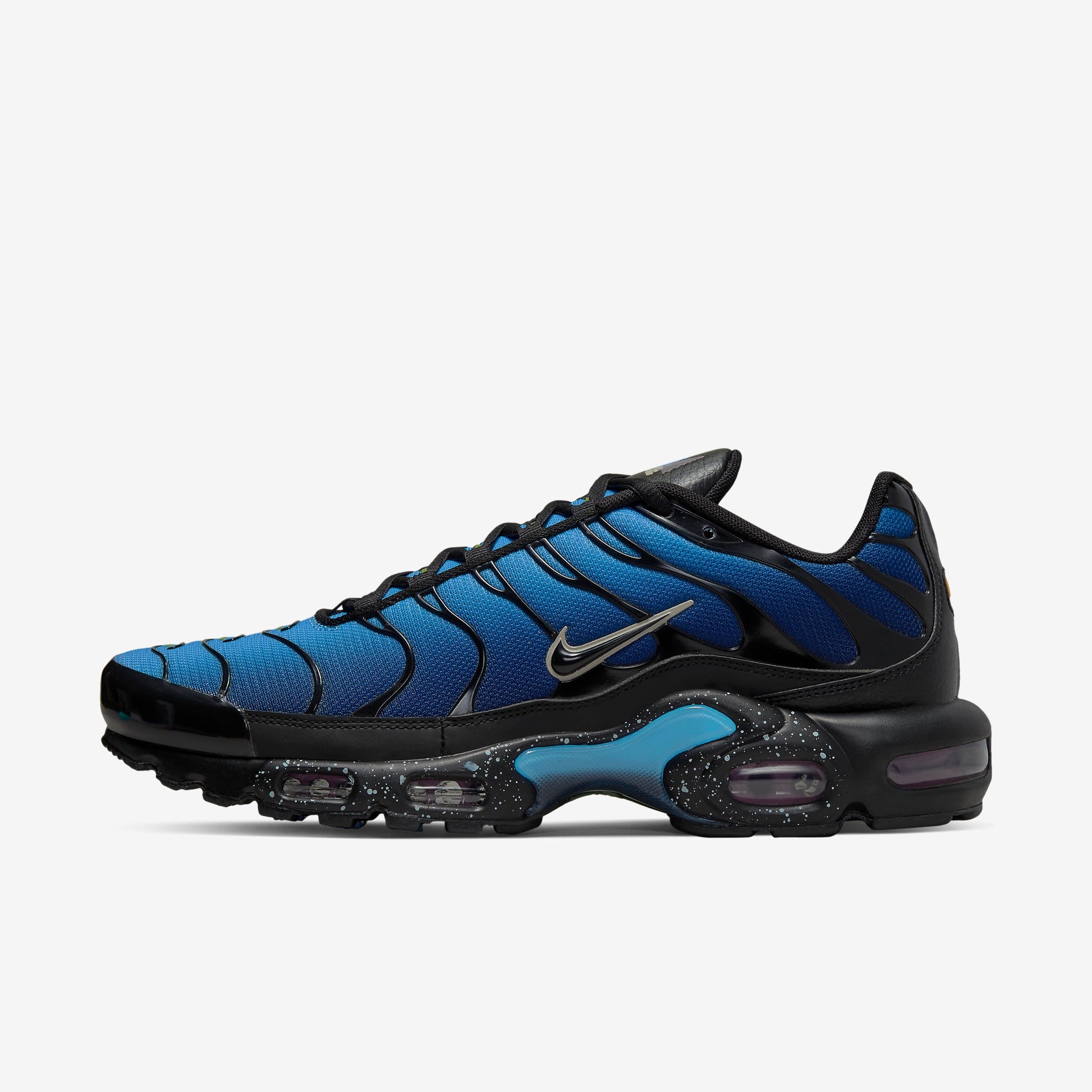 Nike Air Max Plus Black University Blue Chlorophyll Light Bordeaux - Foot Arena