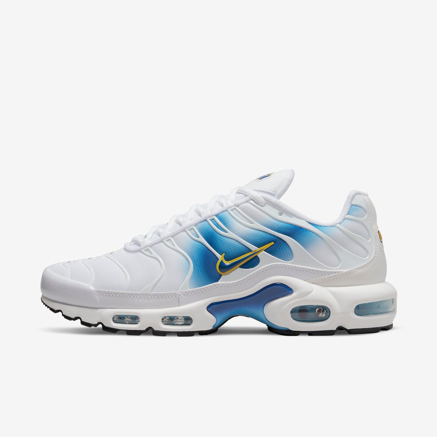 Nike Air Max Plus TN – ‘Spray Paint Swoosh White/Blue’ - Foot Arena